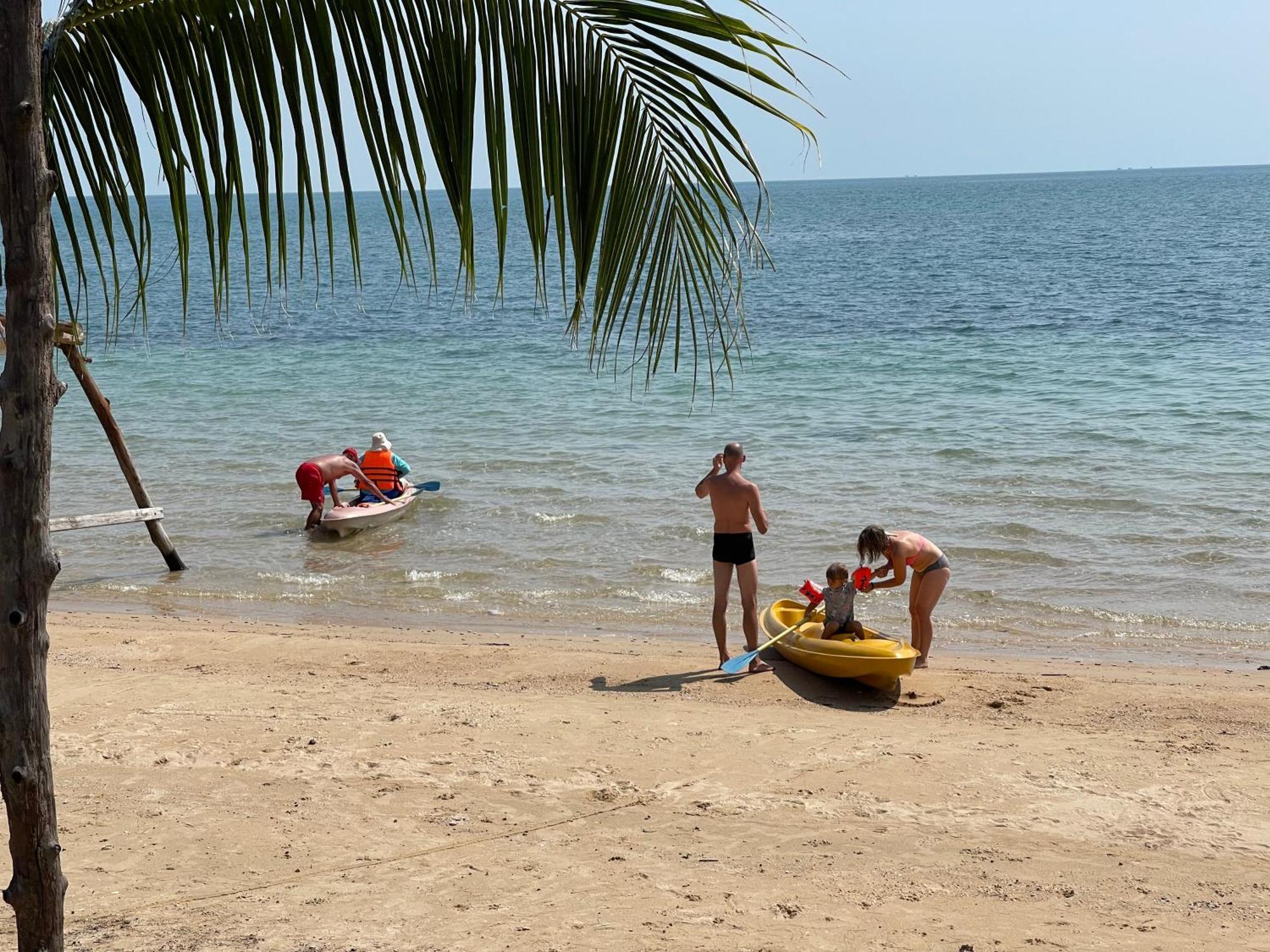 Prek Svay Village Naroth Beach Bungalow מראה חיצוני תמונה